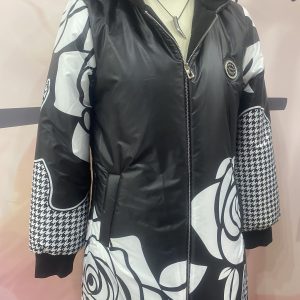 Parka Turca White Flower